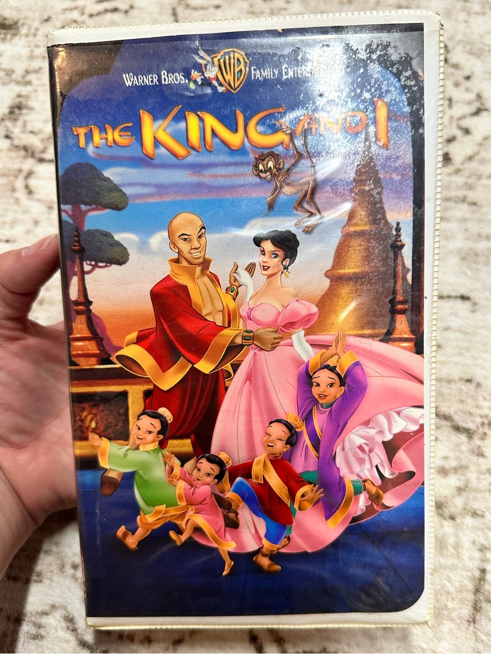 1999 The King and I VHS – Warner Bros. Family Entertainment Animated Musical